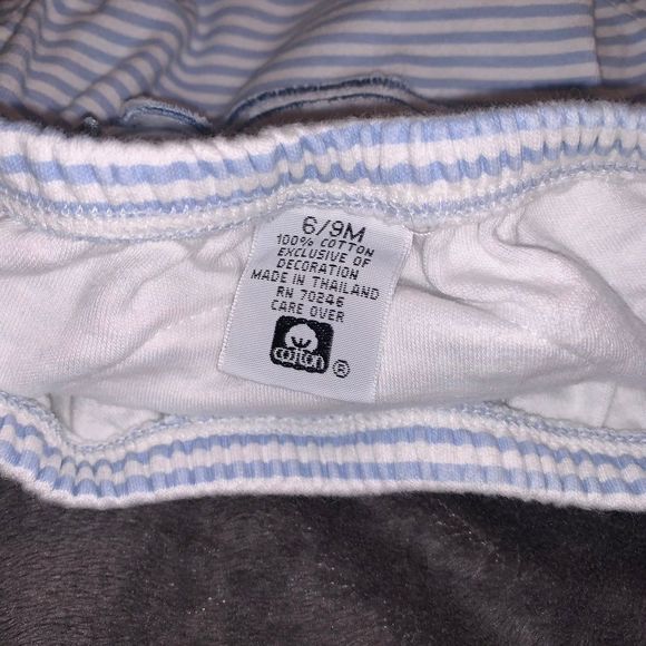 Baby Easter Bunny Diaper Cover 6/9 Months - Picture 3 of 3